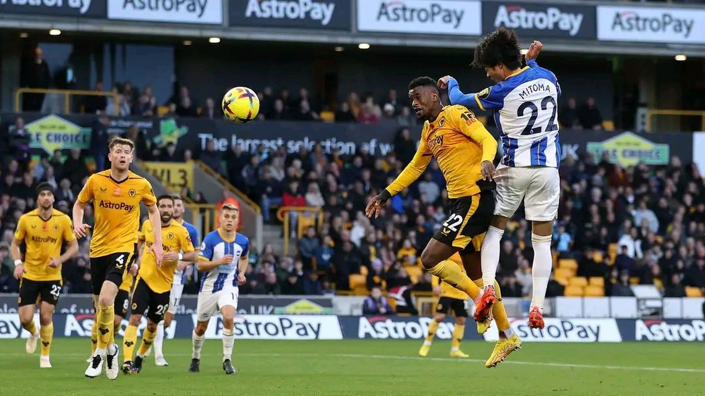 包含狼队主场力克布莱顿，保级希望增大的词条